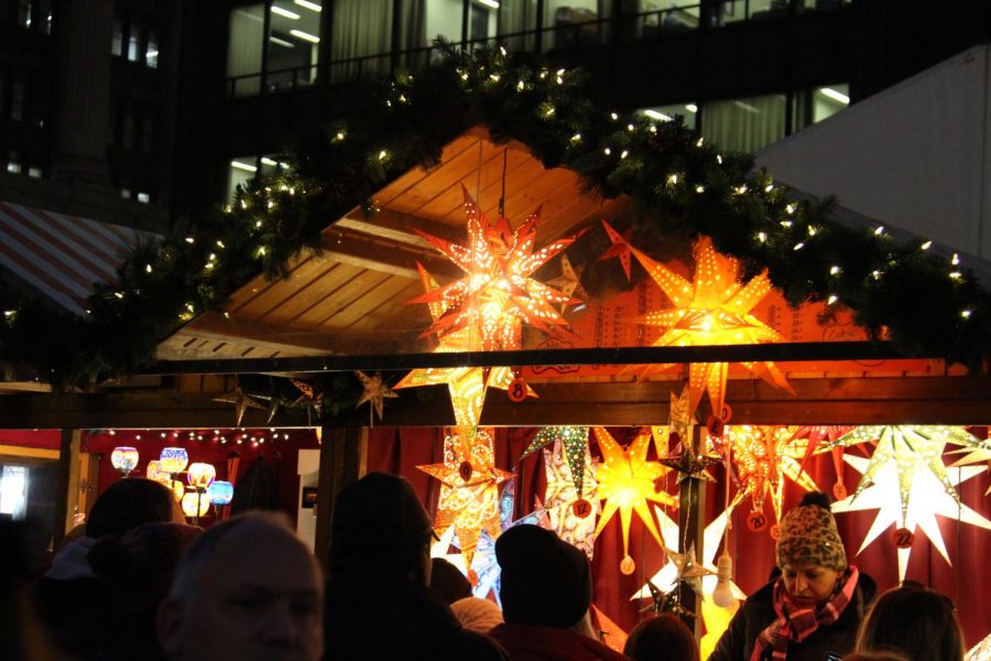 The Christkindl market in Chicago is the biggest of its kind outside Europe with over one million visitors each year.