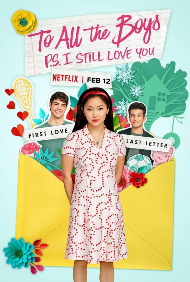The To all the boys P.S. I still love you official Netflix poster.  