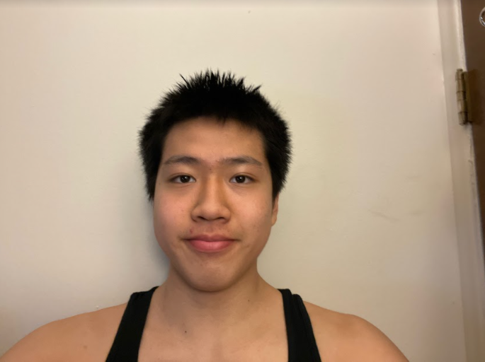 John+Sun+is+a+Sophomore+at+Huron+High+School.+Since+coming+back+to+school+in-person%2C+Sun+has+noticed+the+workload+has+increased.+He+enjoys+his+Algebra+2+class.