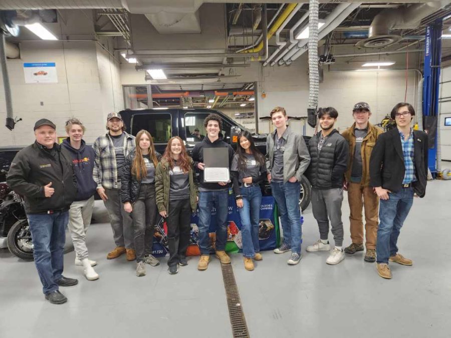 The Automotive service program competed at the regional SkillsUSA competition. 