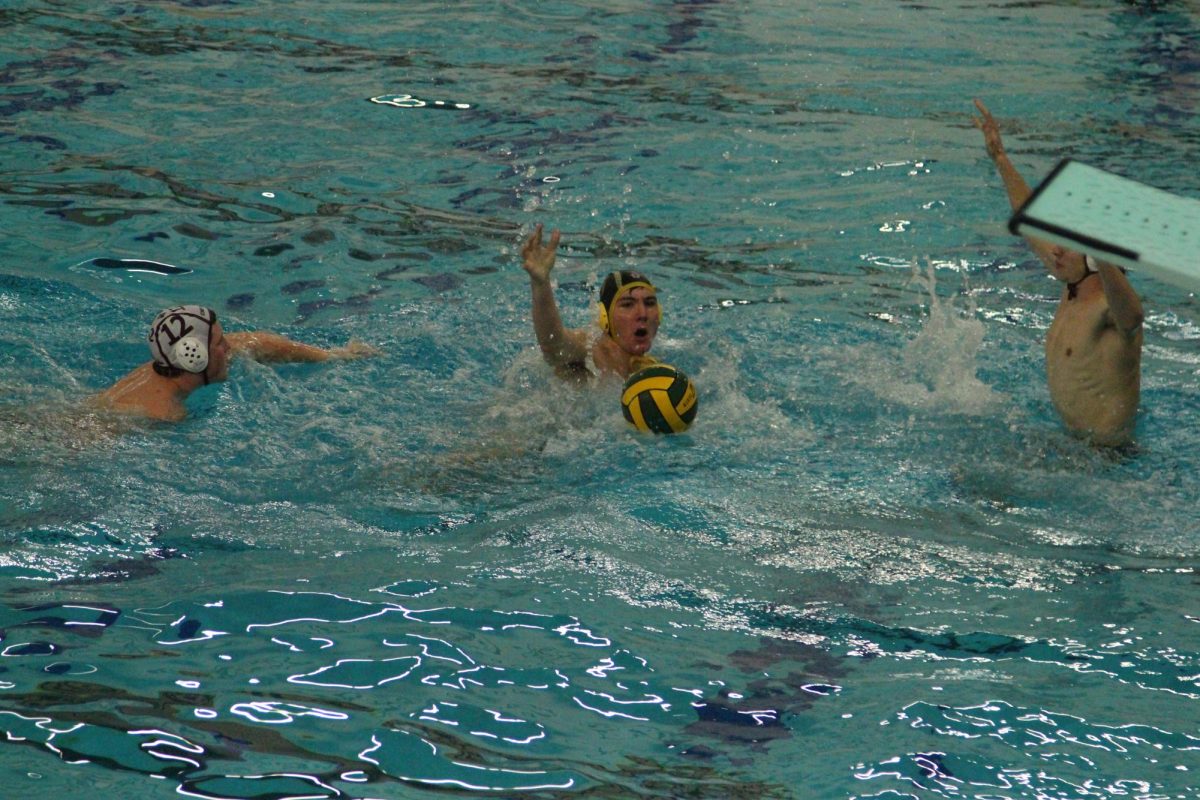 Player Graham Baker during the Huron Vs. Dexter home game on October 12th. 