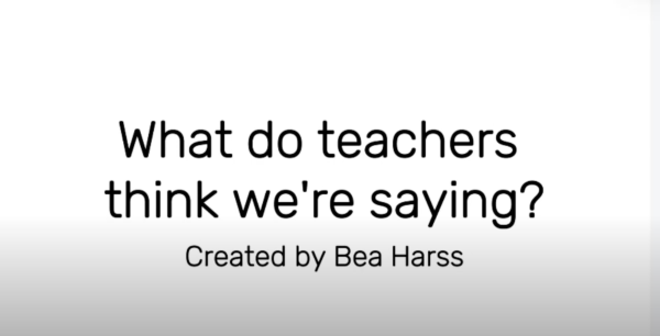 What do teachers think were saying? Teachers guess slang terms