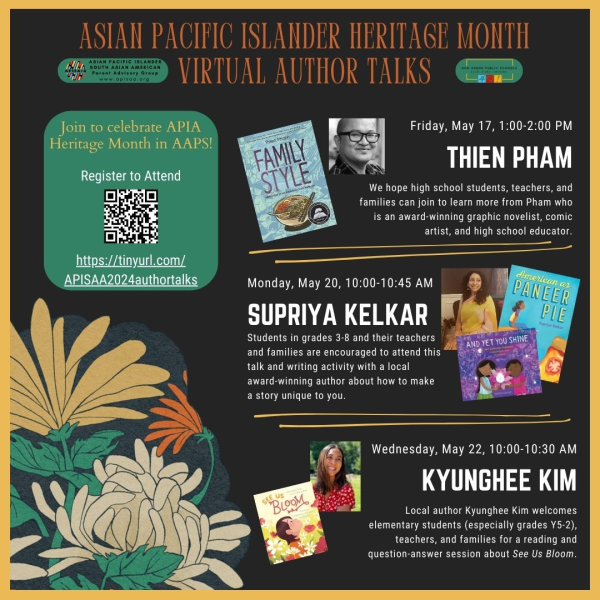 Asian Pacific Islander Heritage Month Book Talks