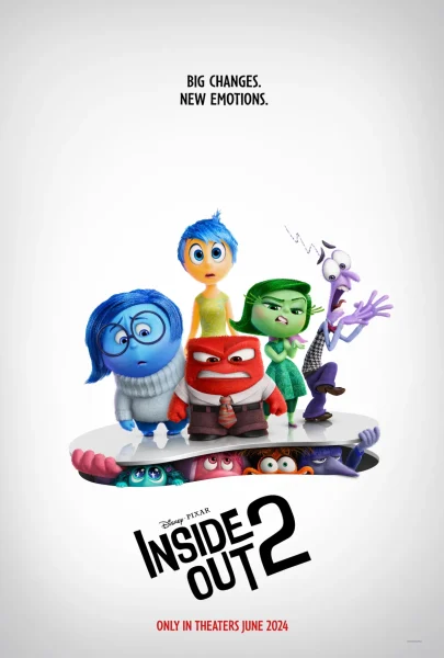 Inside Out 2, directed by Kelsey Mann, was released on June 14, 2024. Photo courtesy of Walt Disney Studios.