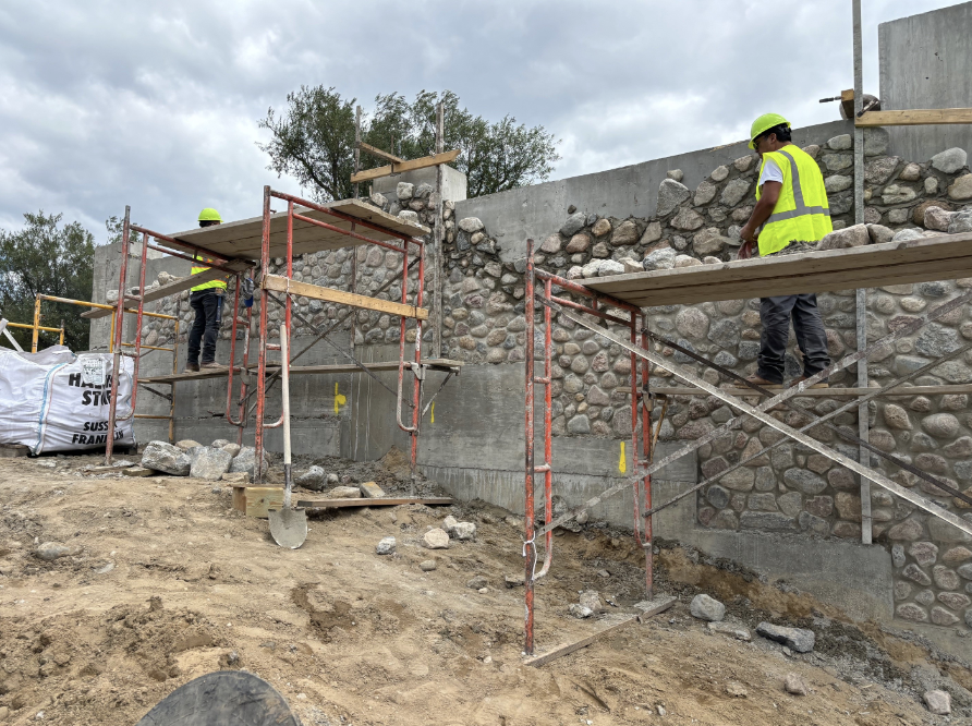 Construction workers put together the new bridge piece by piece at Gallup Park. The bridge is set to be finished this fall.
Photo with permission from A2Gov Department of Parks and Recreation.