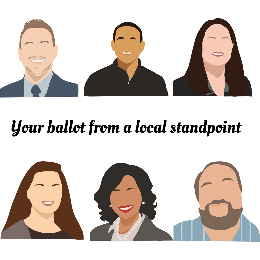 There will be 6 AAPS School Board Candidates on our local election ballots. The Special Education Millage Renewal will also be a proposal eligible voters will be able to vote on. Graphic by Maya Fu and Anna Lee. 