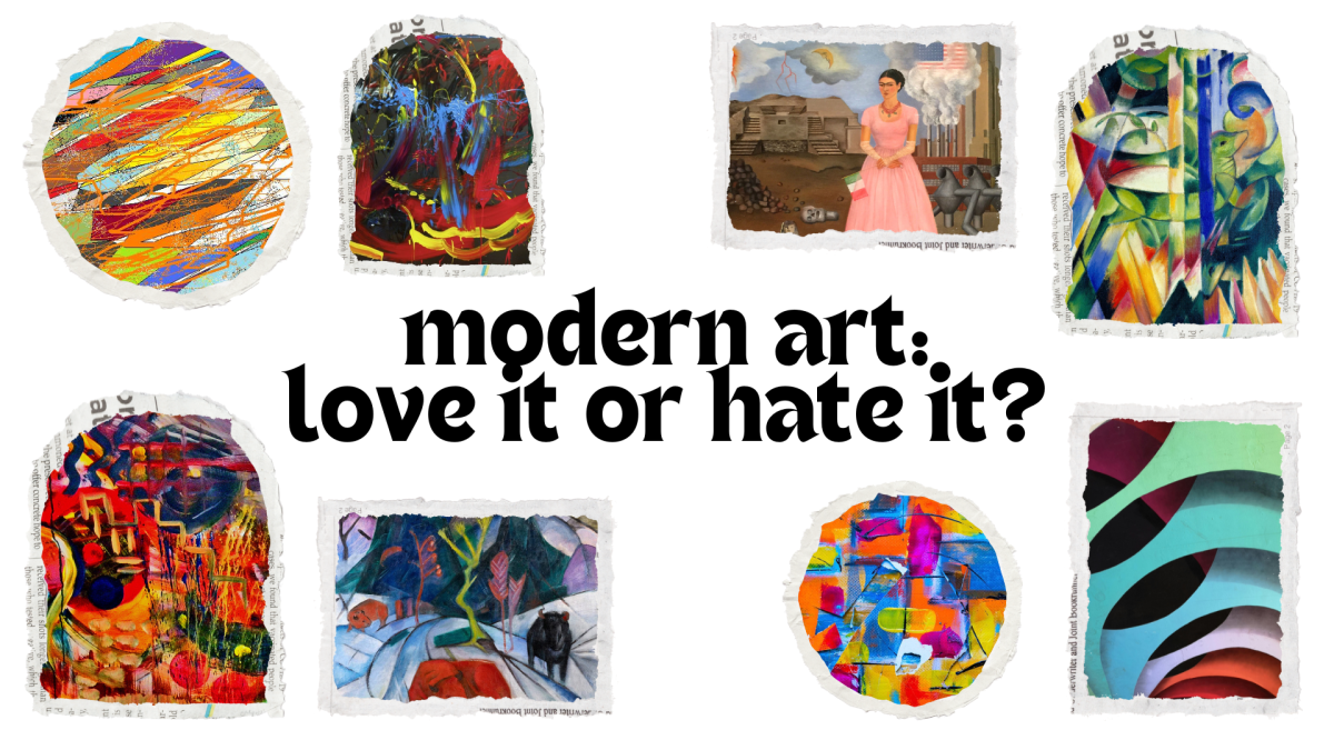 Modern art has become quite controversial and gained both haters and lovers of the style. 