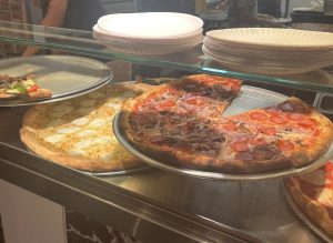 The debate of pineapple on pizza is still going strong. At Joe's Pizza in Ann Arbor, pineapple is not on the menu as a topping.