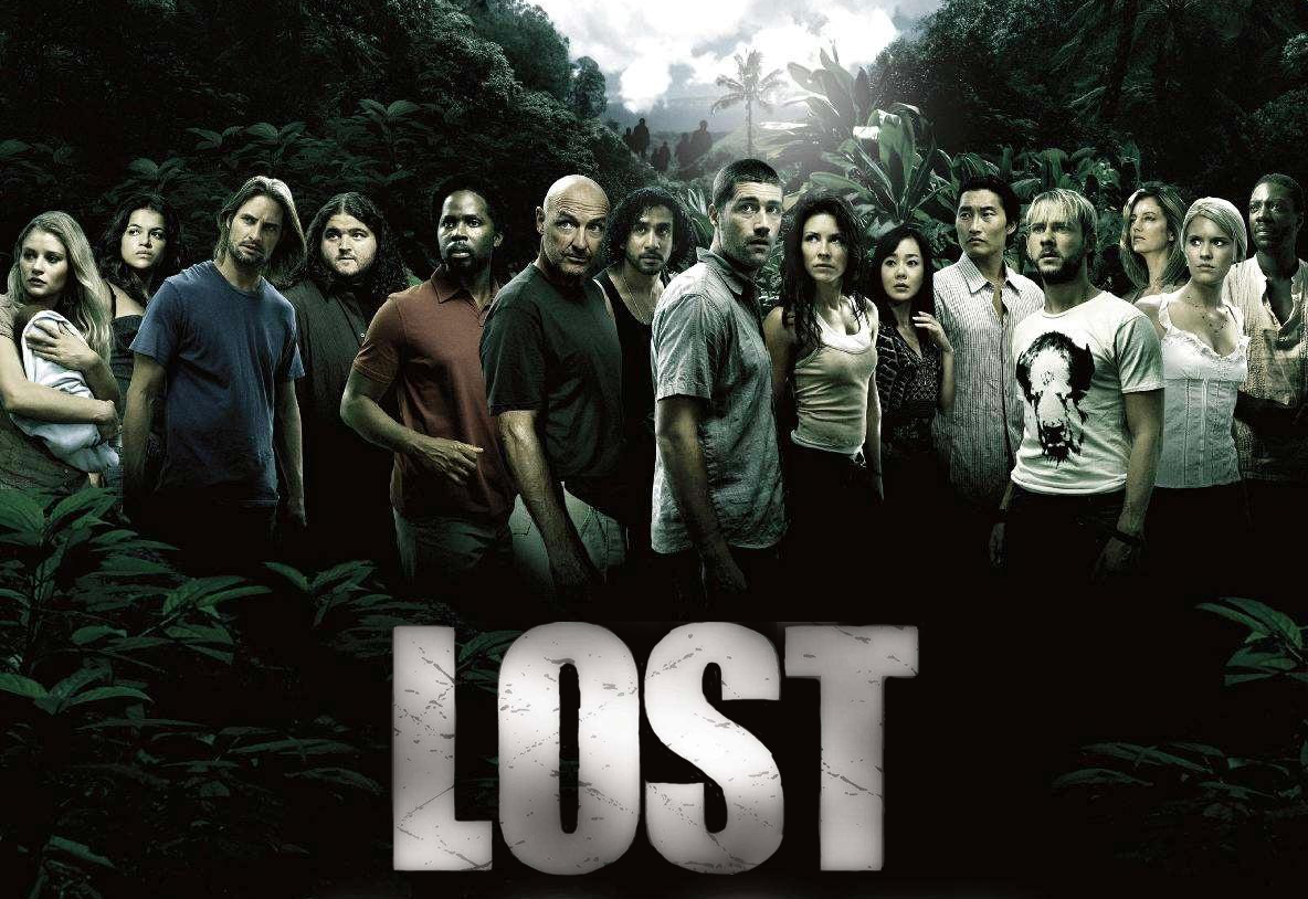 "Lost" (2004-2010) is a TV series that tells the story of the survivors of a plane crash and their fight for survival on a deserted island. 