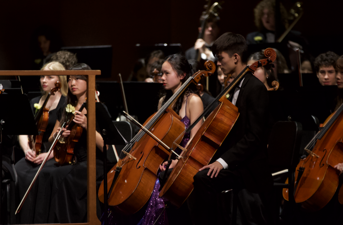 The Huron Music Association performs at collage