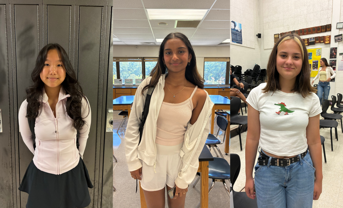 Pictured left to right: Emily Ku, Jayani Tavane Shivakumar, and Amy Schneider.