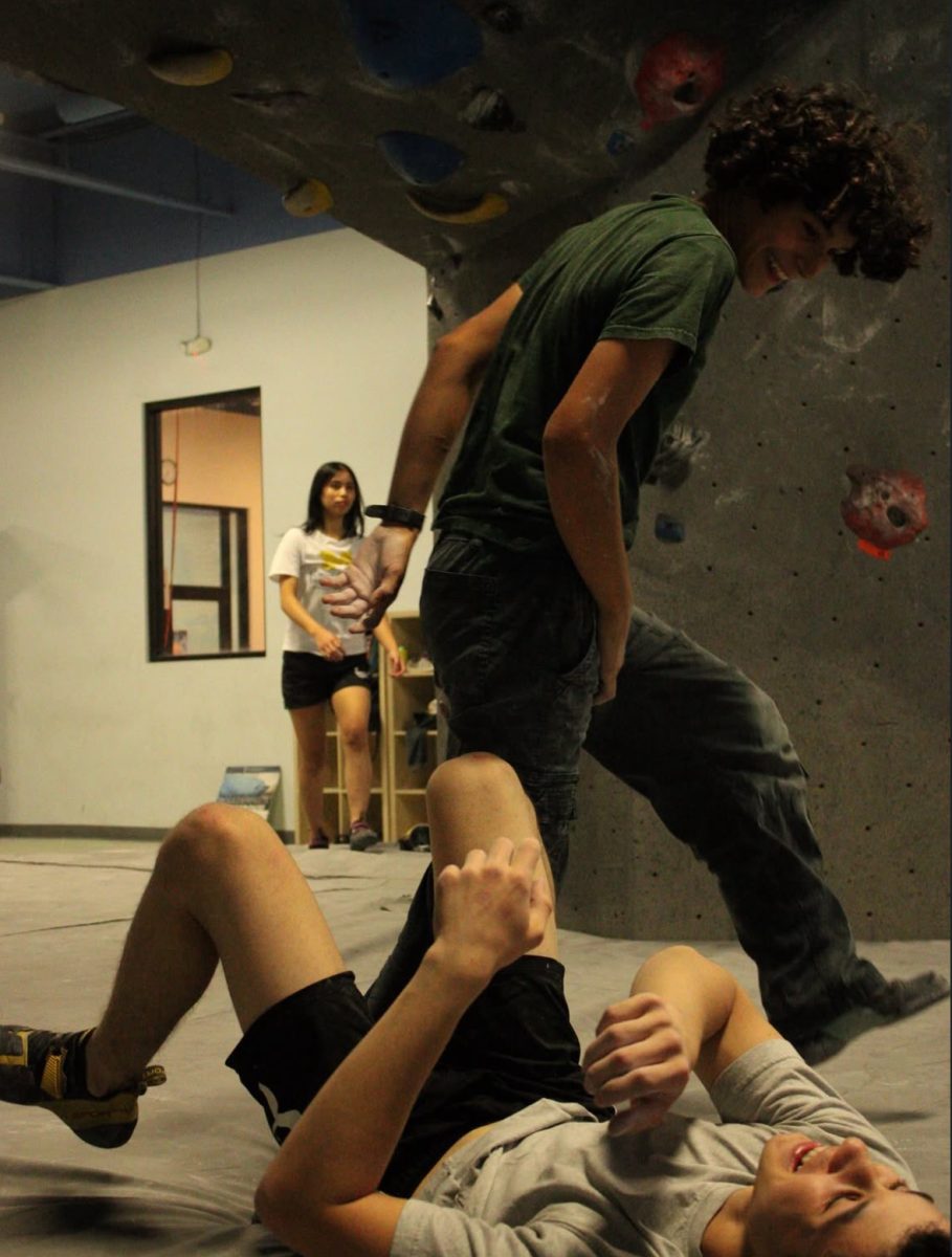 Presidents Selah Ostfeld-Hernandez and Leaf Diem at Planet Rock. Courtesy of Ostfeld-Hernandez. 