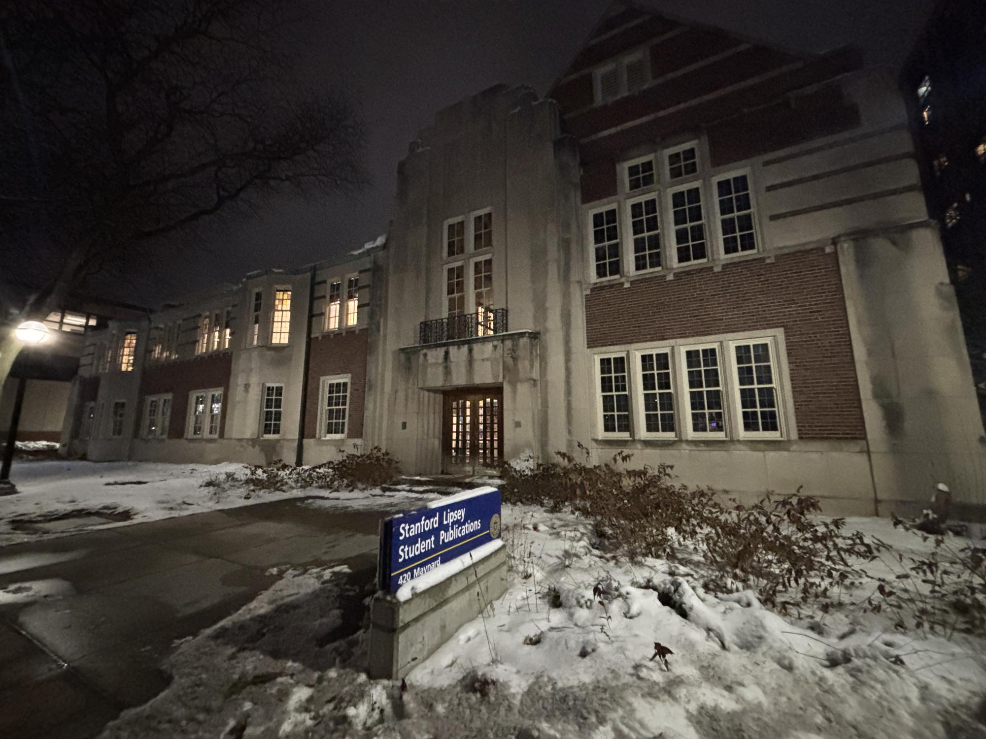 The Michigan Daily, Ann Arbor's only daily print publication, has a newsroom on campus. 