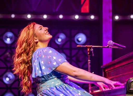 Nicole Harris performing at Interlochen Center for the Arts in Beautiful: A Carole King Musical in August 2025. Photo courtesy of Harris.