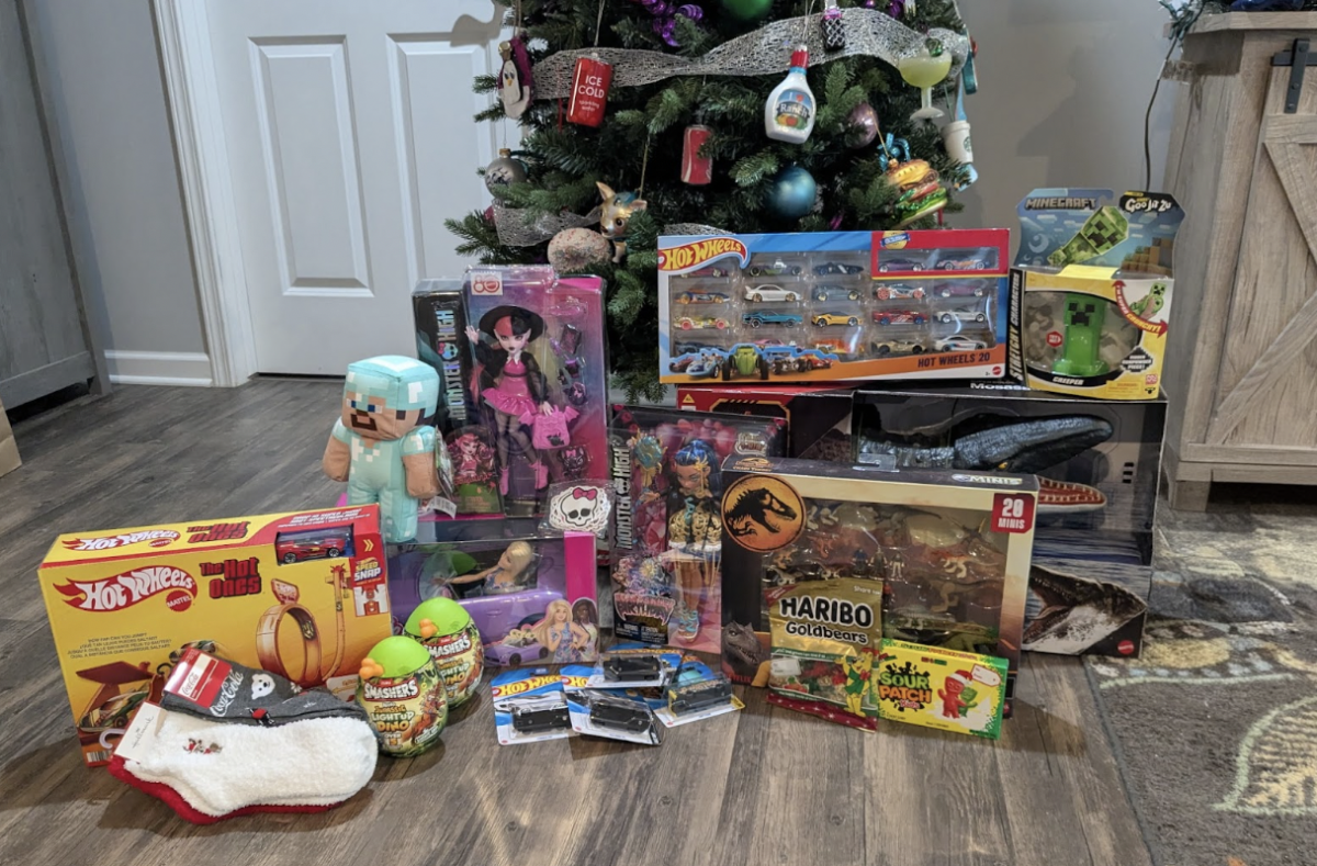 The toys for our Angel Tree kids this year.