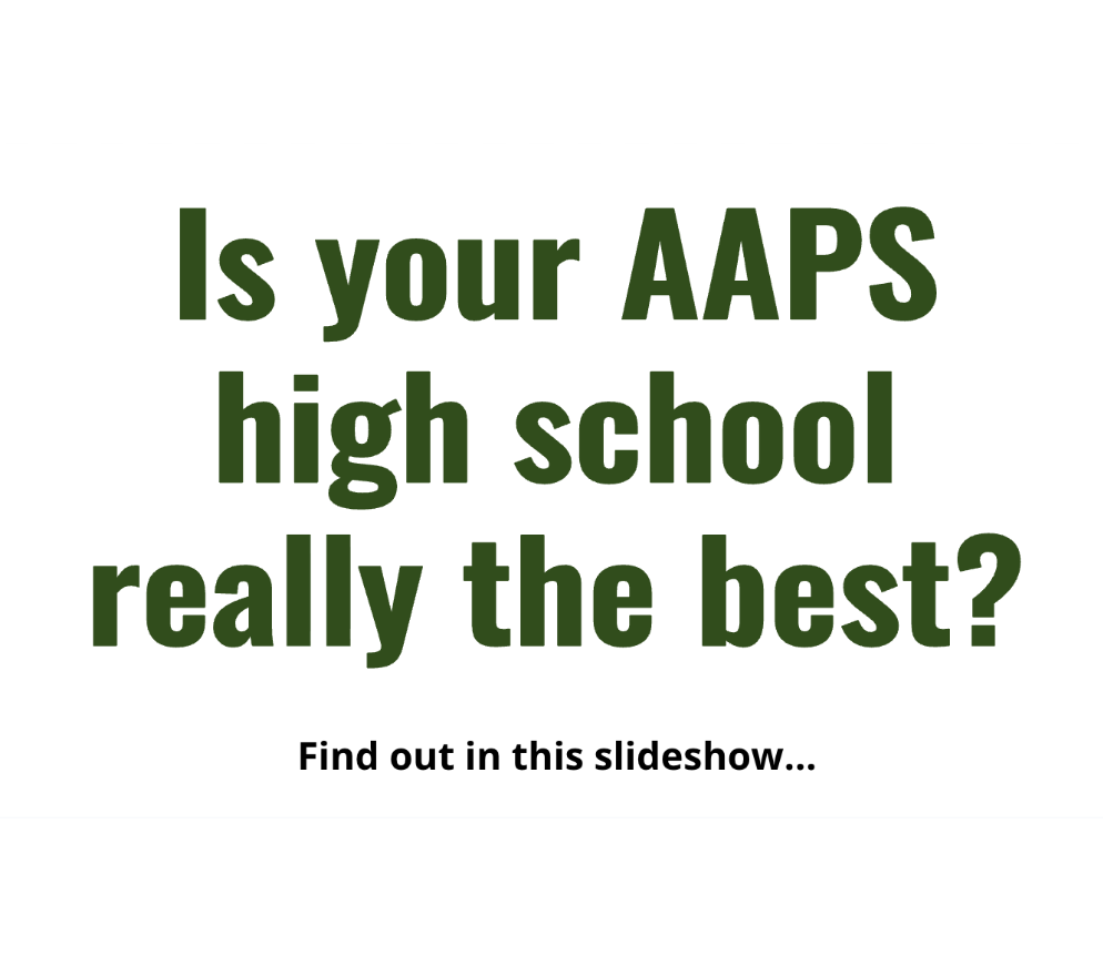 Is your AAPS high school really the best?
