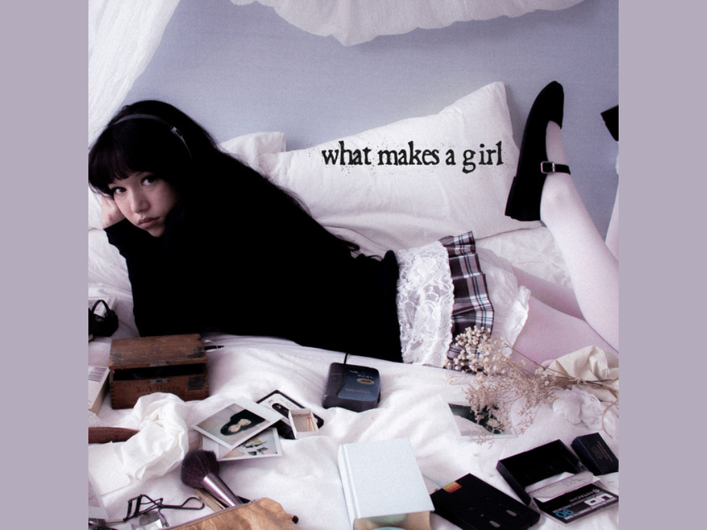 Esha Tewari released her second EP "what makes a girl" in December 2025. Album cover licensed under Atlantic Records.