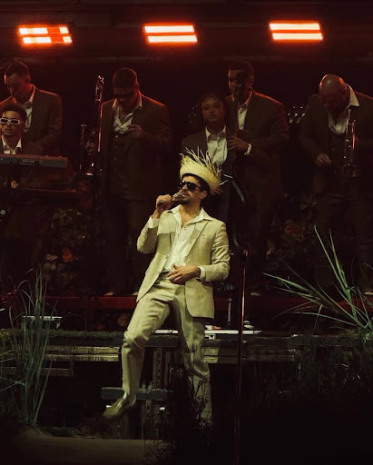 Bad Bunny at the No Me Quiero Ir Aquí tour on August 15, 2025. Photo taken by Gabriell Vazquez.