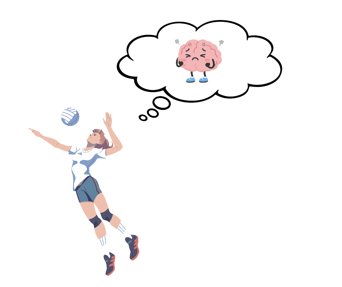 The pressure to perform can weigh heavily on student-athletes both on and off the court.