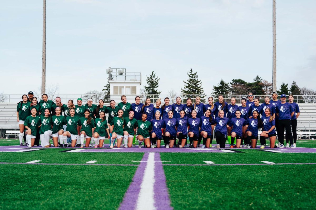 Huron Women’s Varsity Soccer Team faces Pioneer in MJR Foundation Mental Health Game