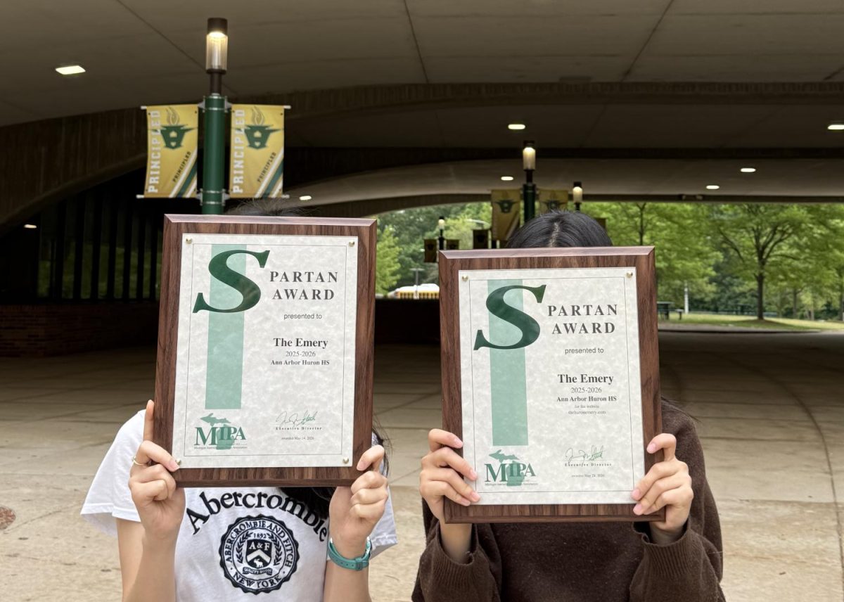 This year, publications from Huron received over 100 awards from the Michigan Interscholastic Press Association (MIPA) in various different categories.